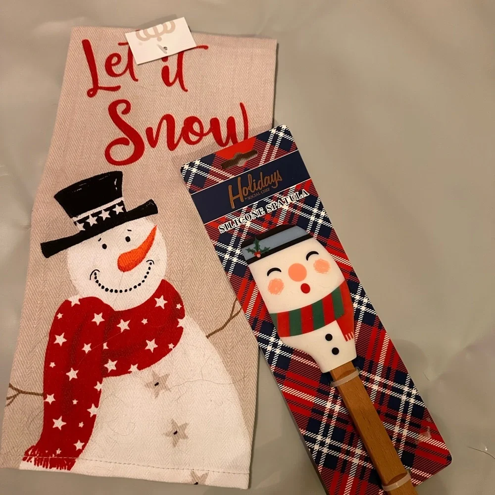 Festive Snowman Kitchen Set ☃️❄️ - Picture 2 of 4